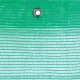 Scaffolding safety net COVERET OC 1.8x10m, green