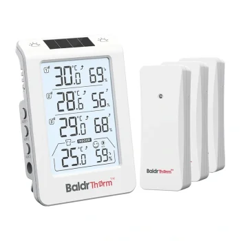 BALDRTHERM B0598 3-Channel Thermohygrometer