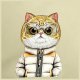 Nimmy Crossbody Cool&Cute 2.0 Cat Shoulder Bag, Khaki