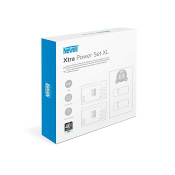 Newell DL-USB-C Dual-Channel Charger & 2x LP-E17 Batteries for Canon