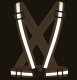 Reflective Safety Harness Straps AG590C, Orange