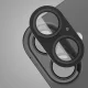 Etteri Full Camera Lens Guard for iPhone 17, Black