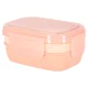 Three-Tier Lunch Box with Compartments, 1900ml, Orange