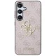 Guess 4G Big Metal Logo Case for Samsung Galaxy S24 Pink
