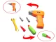 Kids Educational Constructor Building Blocks Pins Screws + Screwdriver, 181 pcs.