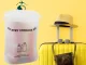 Waterproof Travel Toiletry Bag / Organizer, 24x20 cm, Semi-transparent