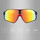 Rockbros 10134PL Polarized Cycling Glasses, Blue/Pink
