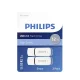 Philips Snow Edition USB 2.0 Flash Drive 32 GB, 2-Pack, Shadow Grey