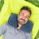 Bestway Inflatable U-Shaped Travel Pillow 37 x 24 x 10 cm, Grey