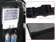 Car Seat Organizer with Tablet Compartment, Felt, Black