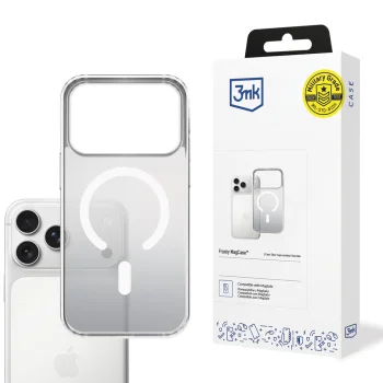 3Mk Protection iPhone 17 Pro Max Case Frosty MagCase, White