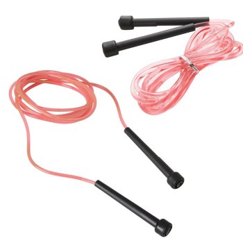Adjustable Fitness Crossfit Box Skipping Jumping Speed Rope, Rose