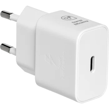 Samsung EP-T2510NWEGEU 25W SFC USB-C GaN Wall Charger - White