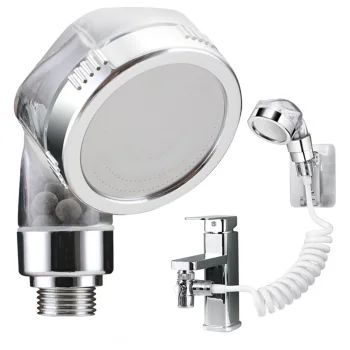 Universal Sink Shower Head and Hose Set (Chrome)