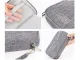 Travel Cable and Charger Organizer Bag 19x13x4cm, Grey