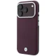 BMW Sign Inclined Deboss Letters MagSafe Case for iPhone 17 Pro / 18 Pro - Burgundy