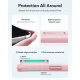 ESR Classic Hybrid Kickstand MagSafe case for iPhone 18 Pro / 17 Pro, matte pink