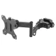 Maclean MC-984 Pole Monitor Mount, Double Folding Arm, 17-32\", 8kg
