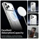 Magnetic Hybrid Case for iPhone 18 Pro / 17 Pro Anti Drop Cover, White