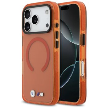 BMW M IML Shockproof Metal Logos MagSafe Phone Case Cover iPhone 17 Pro - Pro Orange
