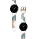 Camo Silicone Strap for Samsung Galaxy Watch 45/46/47mm (Pattern 2)