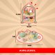 Kruzzel 00026418 Wooden Tea and Dessert Set for Kids