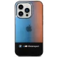 BMW iPhone 14 Pro Max Case Half Tricolor, Black
