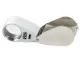 Folding Pocket Magnifying Glass with LED and UV, 40x25mm