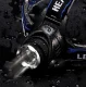 LED T6 Zoom Headlamp with 2 Rechargeable Batteries