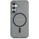Guess Glitter Circle MagSafe Case for Samsung Galaxy S25 - Black