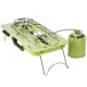 Camping Gas Stove Meva MOVE UKP23007, 2 Burners, 4.6kW, Green
