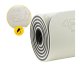 4Fizjo 246 TPE Yoga and Fitness Mat, Non-Slip, 1 cm, Grey/Black