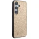 Guess Samsung Galaxy S24 Case Glitter Script, Gold