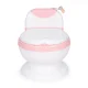 Ecotoys Potty Toilet with Removable Bowl and Brush, Pink