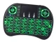 Mini Wireless Keyboard with LED Backlight for TV & PC