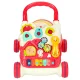 Interactive 4-in-1 Baby Walker and Activity Table Bibi-inn, Pink