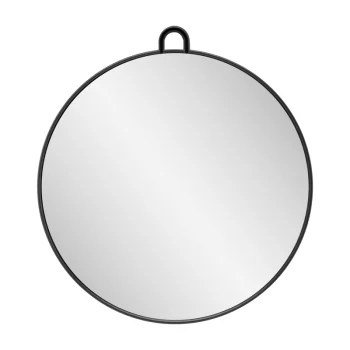 Round Hairdressing Mirror Q-29, Black