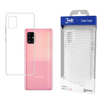 Samsung Galaxy A51 5G 3MK Clear Case Cover, Transparent