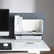 Ergo Office ER-440 Desk Organizer with Drawer, White
