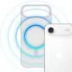 3mk Smoke MagCase for iPhone Air, White-Translucent