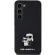 Karl Lagerfeld Samsung Galaxy S24 Case Silicone Karl & Choupette, Black