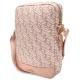 Guess 10\" Tablet Bag G Cube Stripe, Pink
