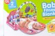 Educational Interactive Baby Play Mat with Piano and Rattles, Pink
