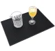 Silicone Dish Drying Mat 45x30 cm, black