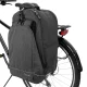 Wozinsky 2-in-1 Bicycle Trunk Bag & Backpack, 40L, Black