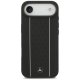 Mercedes Leather Star Pattern Stripes MagSafe Case for iPhone Air Black