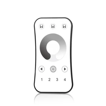 4-Zone Single Color LED Remote Control R6 RF 2.4GHz Touch Dimmer