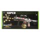 Kids Gel Ball Blaster Hydrogel Gun Rifle Shooter Orbeez Ball Launcher with Glasses