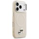 Karl Lagerfeld iPhone 17 Pro Max vāciņš MagSafe Karl & Choupette Pins, pelēks
