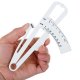 Body fat caliper white